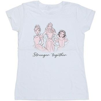 T-shirt Disney Princesses Stronger Together