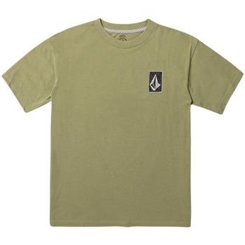 T-shirt Volcom Camiseta Skate Vitals Originator - Thyme Green