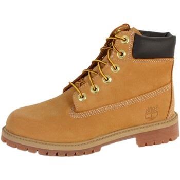 Baskets montantes enfant Timberland Chaussures 12909 6IN Prem Wheat Nu...