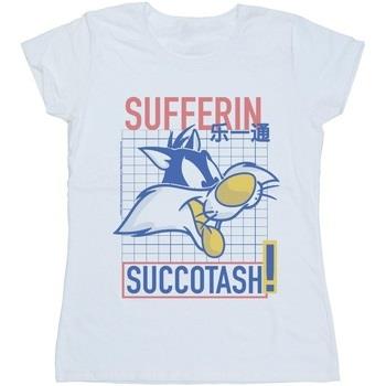 T-shirt Dessins Animés Sylvester Sufferin Succotash