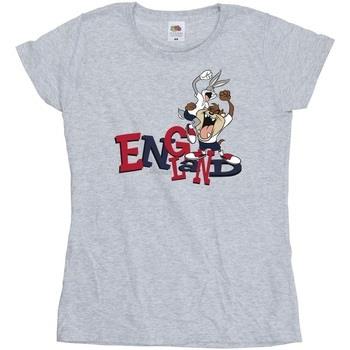 T-shirt Dessins Animés Bugs Taz England