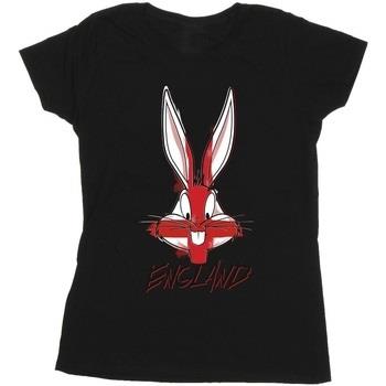 T-shirt Dessins Animés Bugs England Face