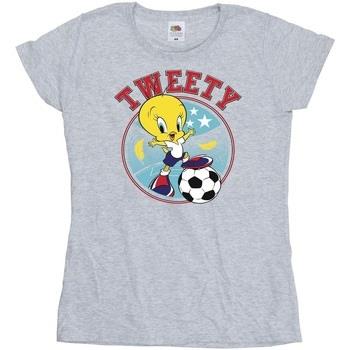 T-shirt Dessins Animés Tweety Football Circle