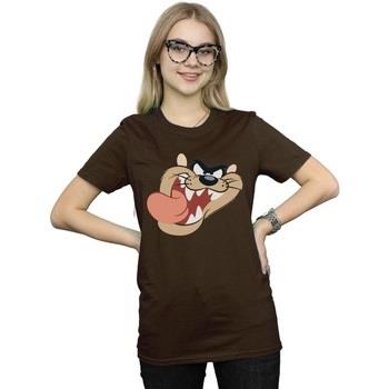 T-shirt Dessins Animés Tasmanian Devil Face