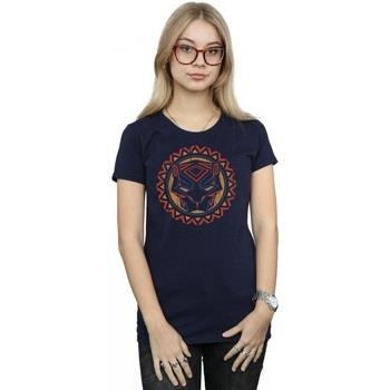 T-shirt Marvel Black Panther Tribal Panther Icon