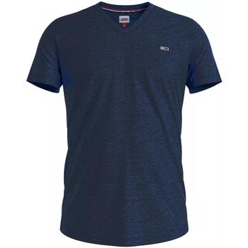 T-shirt Tommy Jeans T shirt Ref 62623 C1G Bleu fonce