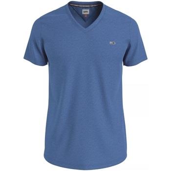 T-shirt Tommy Jeans T shirt Ref 62619 C6C Bleu