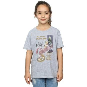 T-shirt enfant Disney Cinderella Retro Poster