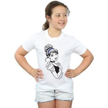 T-shirt enfant Disney Cinderella Glitter