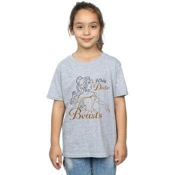 T-shirt enfant Disney Belle I Only Date Beasts