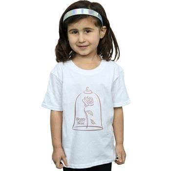 T-shirt enfant Disney Princess Rose Gold