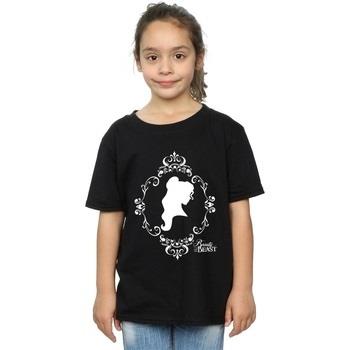 T-shirt enfant Disney Belle Silhouette