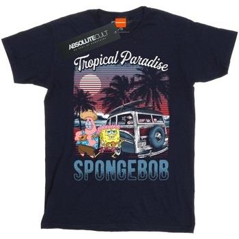 T-shirt enfant Spongebob Squarepants Tropical Paradise