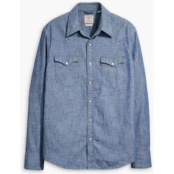 Chemise Levis 85744 0067 - BARSTOW CHAMRAY-GRANT MID BLUE CHAMBRAY