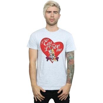 T-shirt Dessins Animés Bugs Bunny And Lola Valentine's Day Love Me