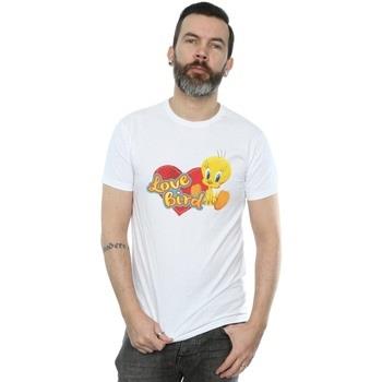 T-shirt Dessins Animés Tweety Pie Valentine's Day Love Bird