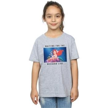 T-shirt enfant Disney Ariel Waiting For The Weekend