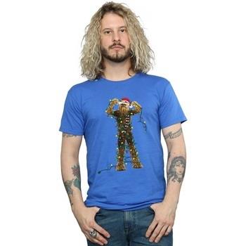 T-shirt Disney Chewbacca Christmas Lights