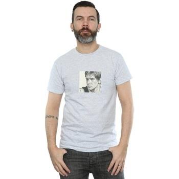 T-shirt Disney Han Solo Drawing