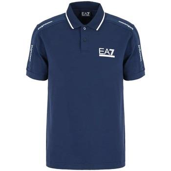 T-shirt Ea7 Emporio Armani Polo EA7 3DPF20 PJ03Z Uomo Blu scuro
