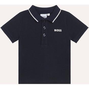 T-shirt enfant BOSS Polo pour enfant avec logo sur la poitrine