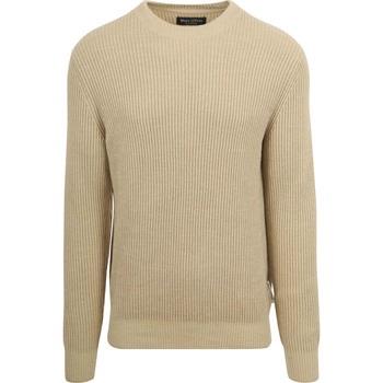 Sweat-shirt Marc O'Polo Pull Mix Laine Beige