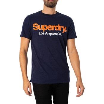 T-shirt Superdry T-shirt délavé classique Core Logo