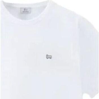T-shirt Woolrich T-shirt Sheep Homme Bright White