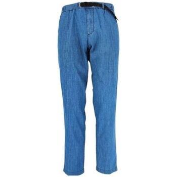 Pantalon White Sand Pantalon Greg Jeans Homme Blue Denim