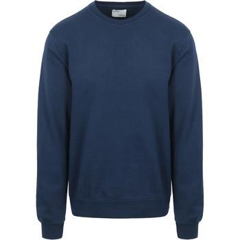 Sweat-shirt Colorful Standard Pull Bleu Foncé