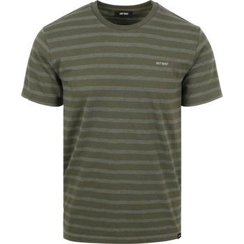 T-shirt Antwrp T-Shirt Vert Rayures
