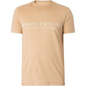 T-shirt EAX Marque mince t-shirt
