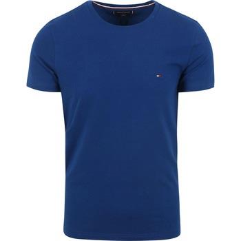 T-shirt Tommy Hilfiger T-Shirt Logo Bleu Cobalt