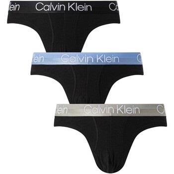 Slips Calvin Klein Jeans Lot de 3 culottes hanches à structure moderne