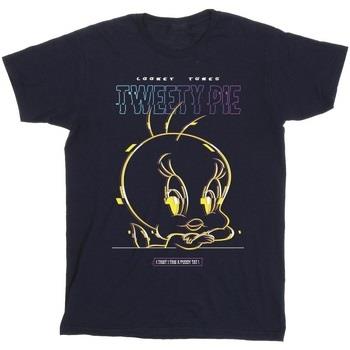 T-shirt Dessins Animés Tweety Glitch