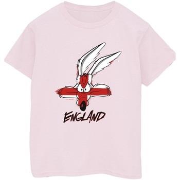 T-shirt Dessins Animés Coyote England Face