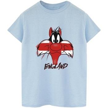 T-shirt Dessins Animés Sylvester England Face