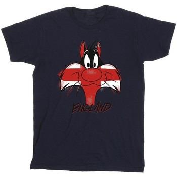 T-shirt Dessins Animés Sylvester England Face