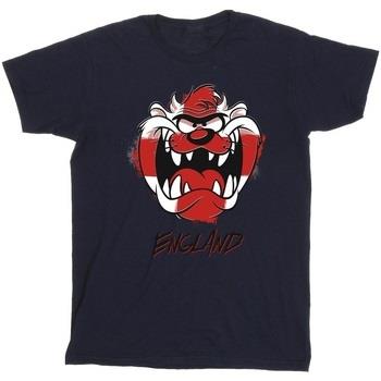 T-shirt Dessins Animés Taz England Face