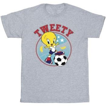 T-shirt Dessins Animés Tweety Football Circle