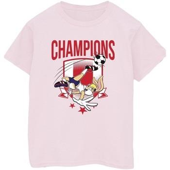 T-shirt Dessins Animés Champions