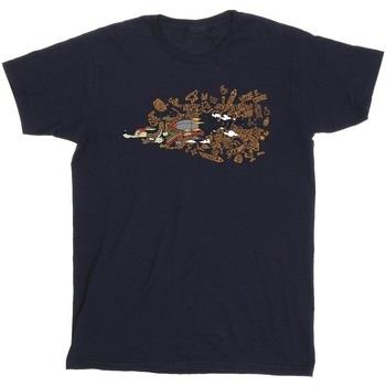 T-shirt Dessins Animés ACME Doodles Wile E Coyote