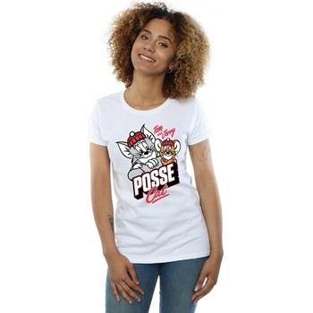 T-shirt Dessins Animés Posse Cat