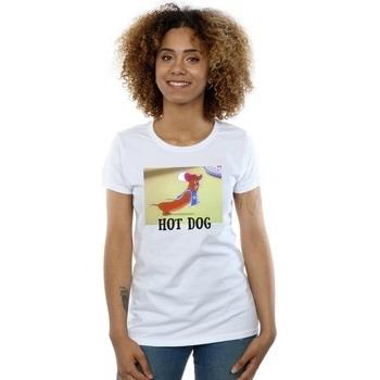 T-shirt Dessins Animés Hot Dog