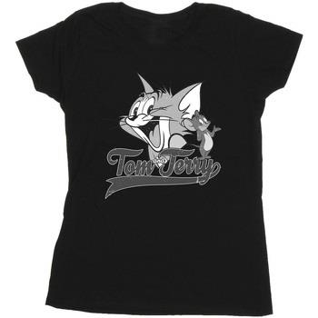 T-shirt Dessins Animés Greyscale Square