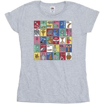 T-shirt Dessins Animés Grid Squares