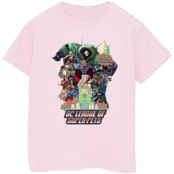 T-shirt enfant Dc Comics DC League Of Super-Pets Super Powered Pack