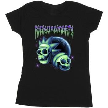 T-shirt Rick And Morty Space Skull