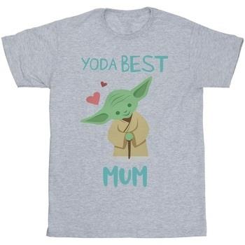 T-shirt Disney Yoda Best Mum