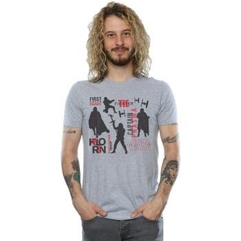 T-shirt Disney The Last Jedi First Order Silhouettes